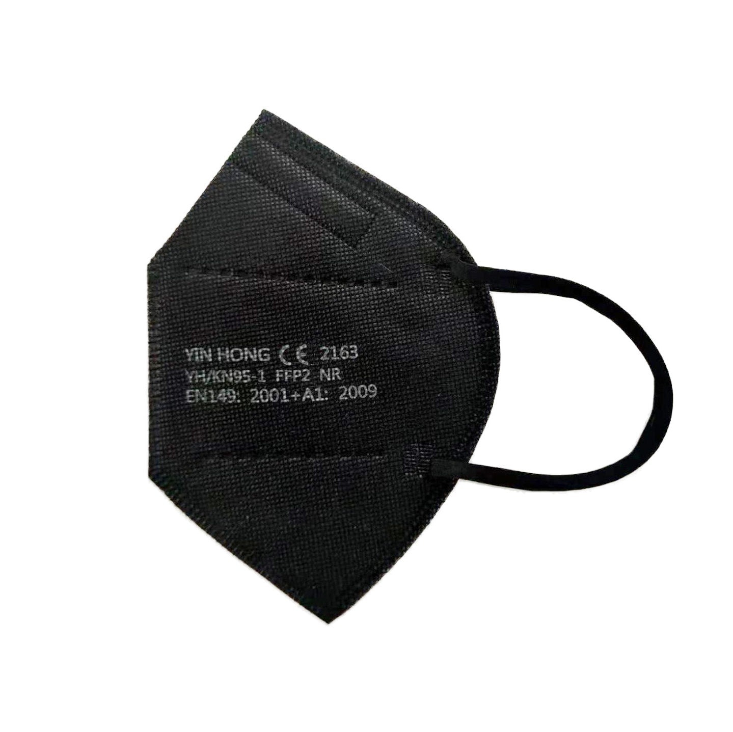 Musta CE merkitty FFP2 hengityssuojain - maskikauppa.fi