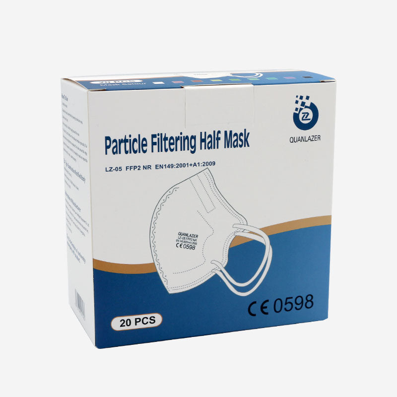 Keltainen CE merkitty FFP2 hengityssuojain yksittäispakattu - maskikauppa.fi