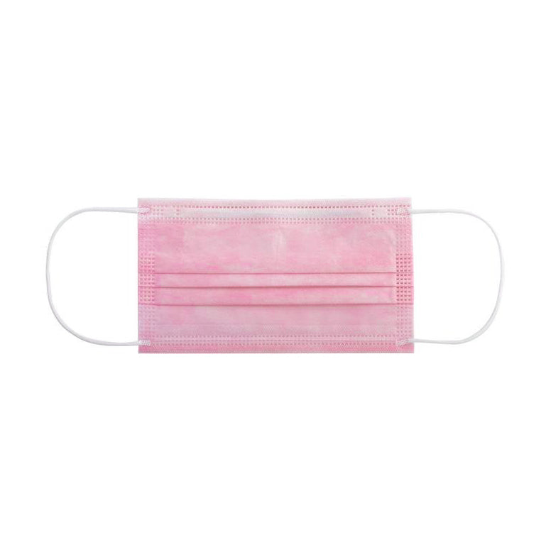 Suu-nenäsuoja vaaleanpunainen Type II yksittäispakattu - maskikauppa.fi